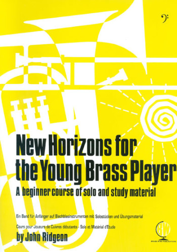 New Horizons For The Young Brass Player: Bass Clef Brass Tutor (ridgeon)