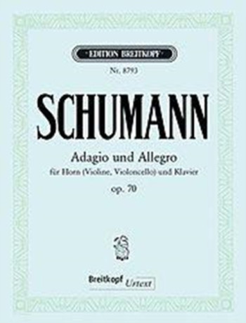 Adagio Und Allegro: Ab: Op 70: French Horn  (Breitkopf)