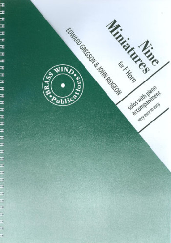 Nine Miniatures French Horn & Piano (gregson) (Brasswind)