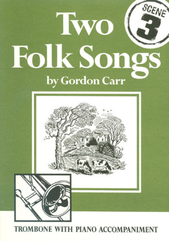 Two Folk Songs: Trombone & Piano (Brasswind)