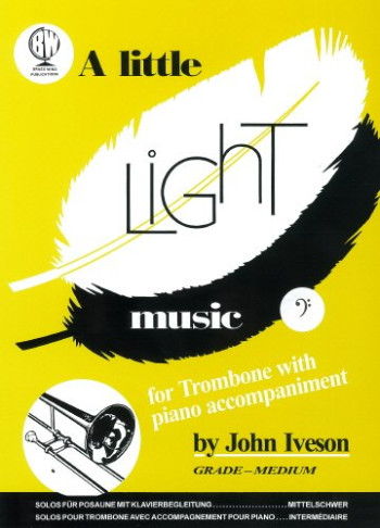 A Little Light Music Bass Clef: Trombone & Piano (Brasswind)