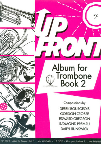 Up Front Album: Book 2: Trombone Bass Clef & Piano