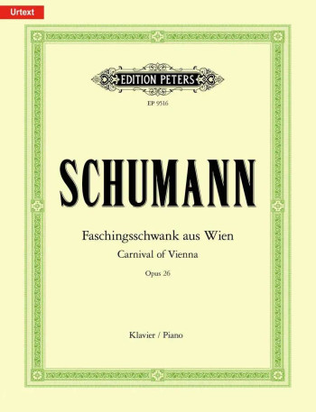 Faschingsschwank Aus Wien: Carnival Of Vienna Op.26: Piano (Peters)