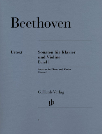 Complete Violin Sonatas Vol.1: Op12 1-3 and 23 and 24: Violin & Piano (Henle HN7)