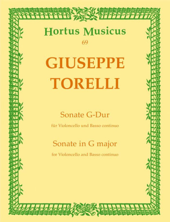 Sonata: G: Cello & Piano (Hortus Musicus)