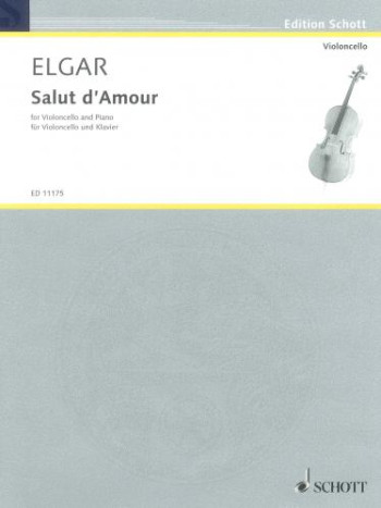 Salut Damour Op12: Cello & Piano  (Schott)