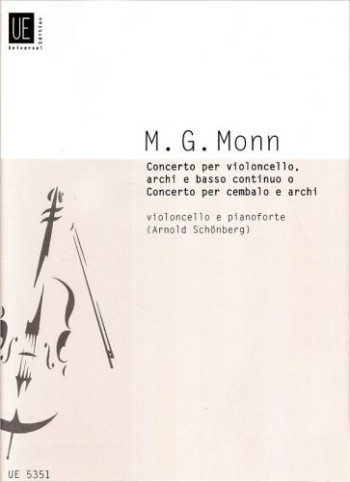Concerto G Minor: Cello & Piano  (Universal)