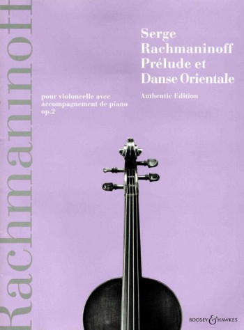 Prelude Et Danse Orientale: Morceaux De Salon: Op2: Cello & Piano (Boosey & Hawkes)