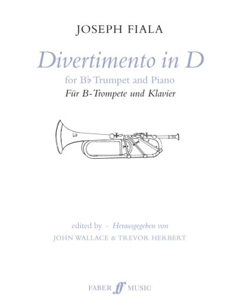 Divertimento In D: Trumpet and Piano (Faber)