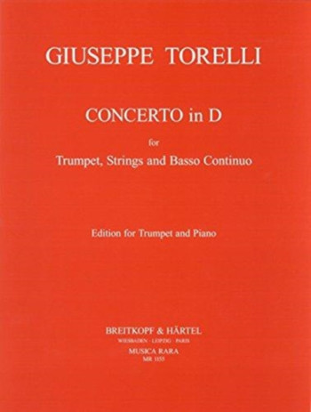 Concerto Etienne Roger 188: Trumpet and Piano (Breitkopf)