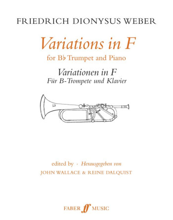 Variations In F For Trumpet & Piano (Faber)