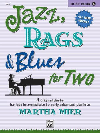 Jazz Rags & Blues For Two Book 4 Piano Duet (mier)