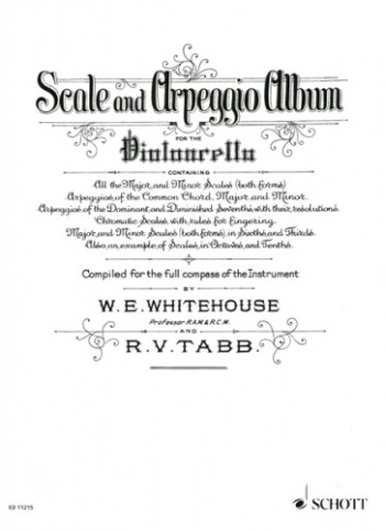 Scale And Arpeggio Album: Cello