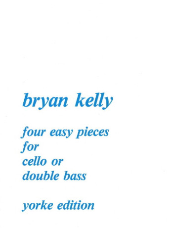 4 Easy Pieces: Cello Or Double Bass & Piano (Yorke)