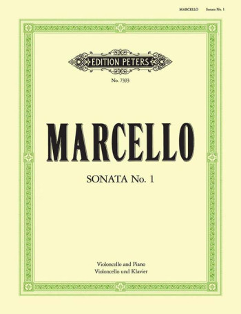 Sonata F Major No.1: Cello & Piano (Peters)