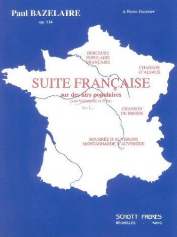Suite Francaise Op114: Cello & Piano