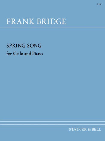 Spring Song: Cello & Piano  (Stainer & Bell)