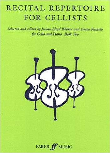 Recital Repertoire For Cellists Book 2 Cello & Piano Archive Edtion(Faber)