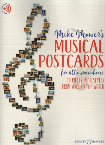 Musical Postcards: Alto Saxophone: Book & Audio