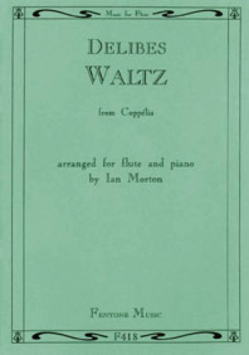 Waltz Coppelia Flute & Piano (Fentone)