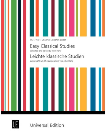 Easy Classical Studies: Alto Or Tenor Saxophone (Universal)