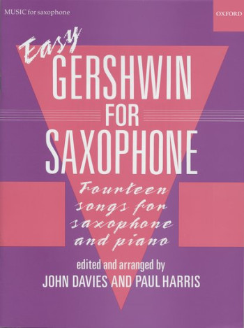 Easy Gershwin: Alto Sax & Piano (harris) (OUP)