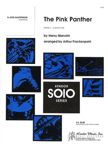 Pink Panther: Alto Saxophone And Piano