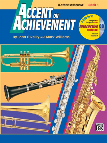 Accent On Achievement Book 1: Tenor Saxophone: Book & CD