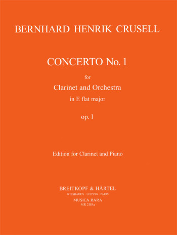 Concerto Eb Major Op.1: Clarinet & Piano (Breitkopf)