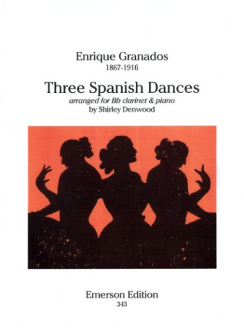 3 Spanish Dances: Clarinet & Piano (Emerson)
