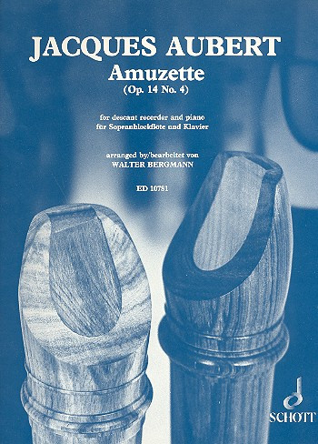 Amuzette Op.14/4: Recorder and Piano