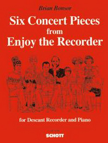 6 Concert Pieces From Enjoy The Recorder: Descant Recorder and Piano
