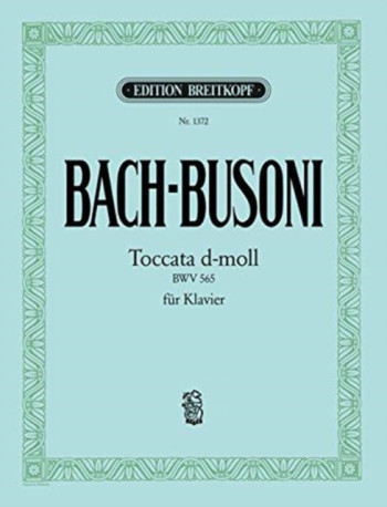 Toccata In D Minor: Piano (Breitkopf)