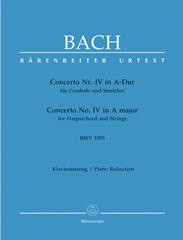 Concerto A Major No.4: 2 Piano Reduction  (Barenreiter)