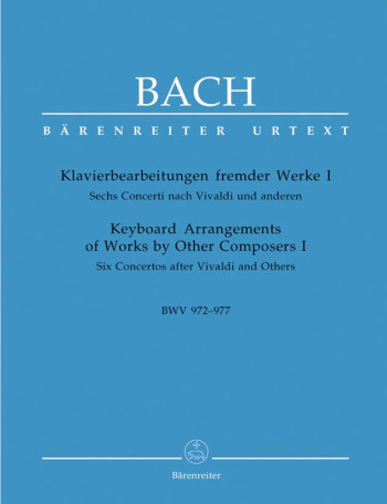 Keyboard Arrangements Of Works By Other Composers: Book 1 (Barenreiter)
