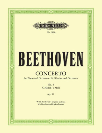 Piano Concerto No.3 in C minor, Op.37 Piano, 4 Hands (2) (Peters)