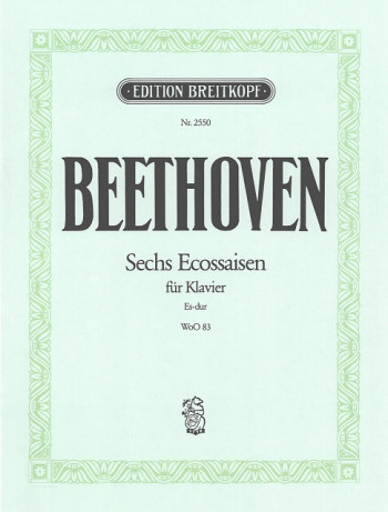 6 Eccosaise: Piano  (Breitkopf)
