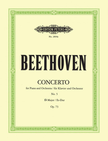 Piano Concerto No.5 Eb Major Op.73 Emperor Two Pianos  (Peters)