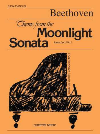 Moonlight Sonata Theme: Piano (Chester)