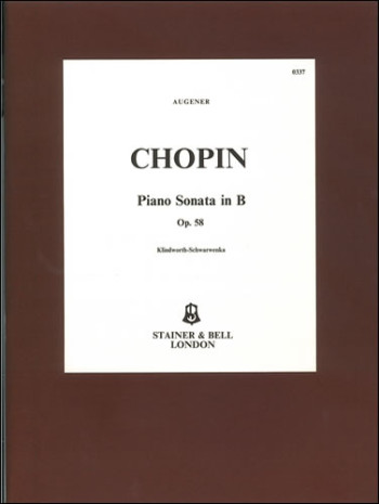 Sonata Op.58 B Minor: Piano (S&B)