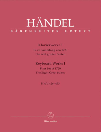 Keyboard Works Vol.1 Piano HWV 426-433 (Barenreiter)