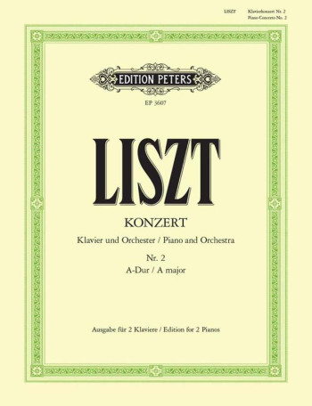 Concerto No.2 A Major: Edition For 2 Pianos  (Peters)