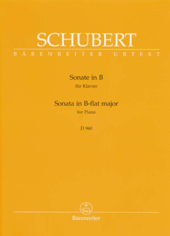 Sonata: Bb Major: Piano  (Barenreiter)