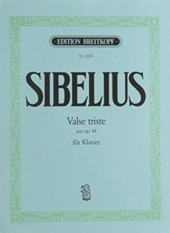 Valse Triste Op44 Piano (Breitkopf)