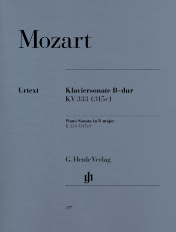 Sonata In B Flat Major KV333: Piano (Henle)
