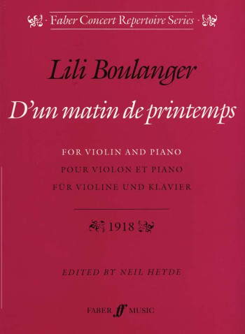 Dun Matin De Printemps: Violin (Faber)