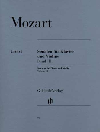 Sonatas Vol.3: Violin And Piano  (Henle)