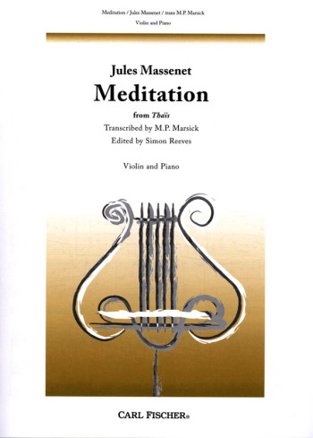 Meditation From Thais: Violin & Piano (Carl Fischer)