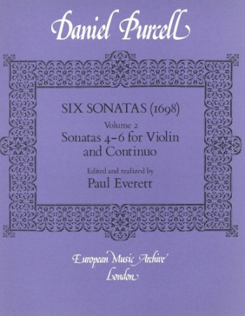 6 Sonatas 4-6 Vol.2: Violin & Piano  (EMA)