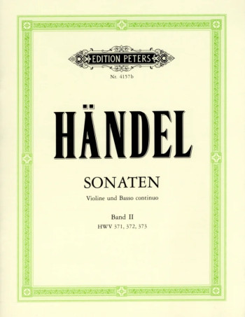 Sonatas Vol.2: Complete: Violin and Piano: Basso Continuo (Peters)